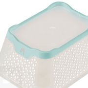 Cesta Organizadora Plástico Verde 16x12x7 cm