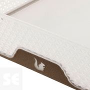 Bandeja Organizadora Plástico Gris 36x26x7 cm