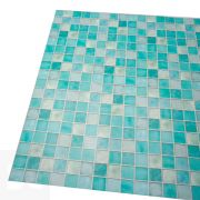 Plancha de Polipropileno celular estampado mosaico verde