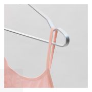 Perchas de Aluminio Plata 4 uds.