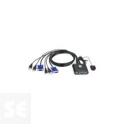 Conmutador KVM 2 puertos VGA-USB