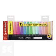 Stabilo Boss Original - Deskset 15 Uds.