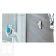 Powerstrips Waterproof Gancho Acero Y Blanco Grandes + Tiras