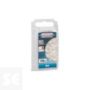 Tapa PVC M5 mm Blanco