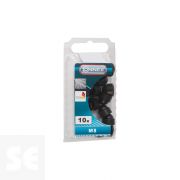 Tapa PVC M8 mm Negro