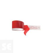 Precinto de Seguridad Rojo 48 mm x 25 m