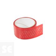 Precinto de Seguridad Rojo 48 mm x 25 m
