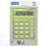 Calculadora Duo 10 Dígitos Verde Teclas Grandes