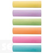 Bote 20 Tizas Maxi - Antipolvo Colores