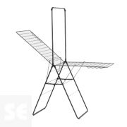 Tendedero de Alas 25 m Matt Black Barra Perchas 25 m