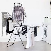 Tendedero de Alas 25 m Matt Black Barra Perchas 25 m