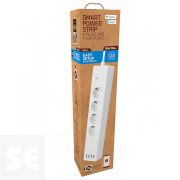 Muvit Io Regleta Inteligente Blanca Wifi 4 Tomas 4 USB