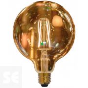 Muvit Io Bombilla Inteligente G, Filam. Globo E27/5 w/470 lm Ámbar