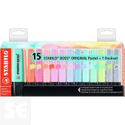 Stabilo riginal Pastel Set 15 uds.