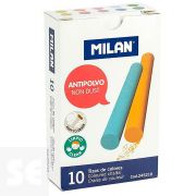 2 Cajas 10 Tizas Colores Antipolvo