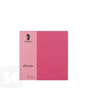 Sobre Cuadrado Papel 100Gr Fuxia 164x164Mm (5U.)