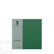 Sobre Cuadrado Papel 100Gr Verde Oscuro 164x164Mm (5U.)