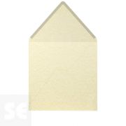 Sobre Cuadrado Papel 100Gr Pergamino Crema 164x164Mm (5U.)