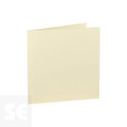 Tarjeta Doble Cuad. Papel 165Gr Beige 157/314x158 (5U.)