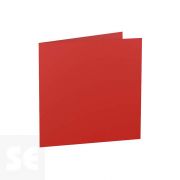 Tarjeta Doble Cuad. Papel 165Gr Rojo Amapola 157/314x160 (5U.)