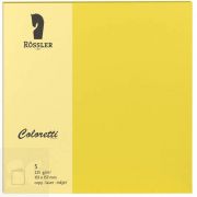 Tarjeta Doble Cuad. Papel 165Gr Amarillo 157/314x159 (5U.)