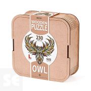 Ewa Puzzle Búho (L) 230 Piezas Caja de Madera