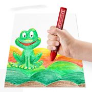 Estuche de Cartón Surtidos 12 Crayones Espátula Noris Junior