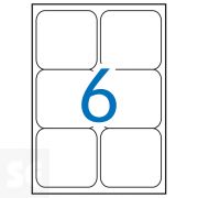 Eiquetas 99,1x93,1 Mm Ref. 2421 Caja