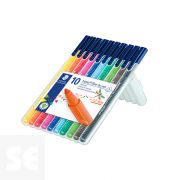 Estuche Exclusivo Staedtler Surtido 10 Rotuladores Triplus® Color 323