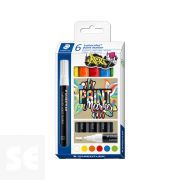 Estuche de Cartón Surtidos 6 Marcadores Lumocolor® Paint Marker 349