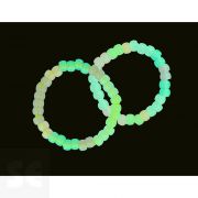 Cuentas Plástico Grosella 400 uds. aprox. Multicolor Fluorescente 9mm-4mm 359002