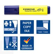 Estuche de Plástico Surtido 7 Marcadores Flúor Textsurfer® Classic 364