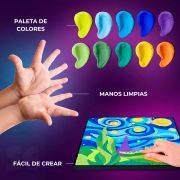 Set pintar por números EL PRINCIPITO de arte sensorial air clay