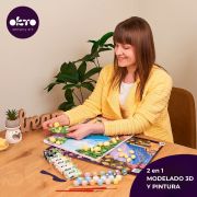 Kit de Modelado 3d + Pintura Lemon Weekend & Ideyka 30x40cm