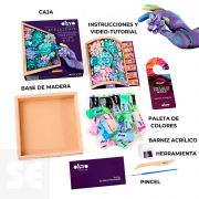 Suculentas Diy de Wood&Craft Ternura 21x21cm