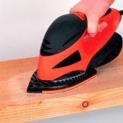 Lija Abrasiva Delta Corindon con Cierre adhesivo 107x142Mm Grano 80 6U