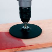 Plato Goma Con Vastago 6Mm. 125Mm. Wolcraft 2020000