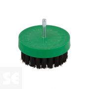 Cepillo Pulir Cerdas Suaves Vástago 6 mm Diámetro 80 mm Wolcraft 2713000