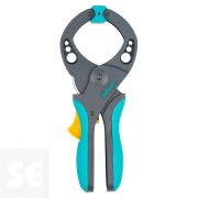 Pinza con Resorte Wolcraft Plástico de Carraca 50 mm