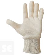 Guantes Algodón Crudo con Puño Elástico 413-Ap