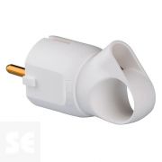 Clavija C/T Blanc Gsb Blanca 2p+T 16a