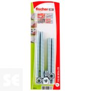 Varilla roscada Fischer GS M10 x 120 con tuerca-arandela (4u)