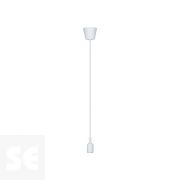 Cable de Tela  Blanco E27-2 m Max.1x20 W R.50344