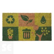 Felpudo Coco Planeta Verde 40 x 70 cm. 