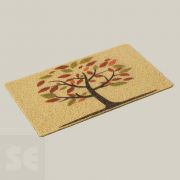 Felpudo Vinilo Rizo Sequoia 40 x 70 cm.