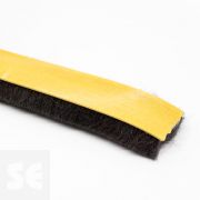 Accesorio Burlete Cepillo  ventana 22x13mm. Adhesivo (a metros)