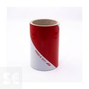 Balizamiento Adhesivo Blanco-Rojo 14,1 cm ancho (a metros)
