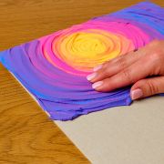 Pintura 3d Diy 30x40 Cm. Park Guell. Barcelona