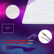 Kit de Modelado 3d + Pintura Lemon Weekend & Ideyka 30x40cm