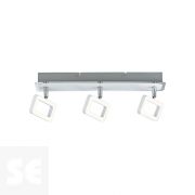 Foco Marco Frame 3x4,5 W Blanco Mate/Cromo 230 v Ref.66640